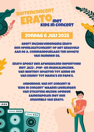 Buitenconcert erato Socialmedia achterkant